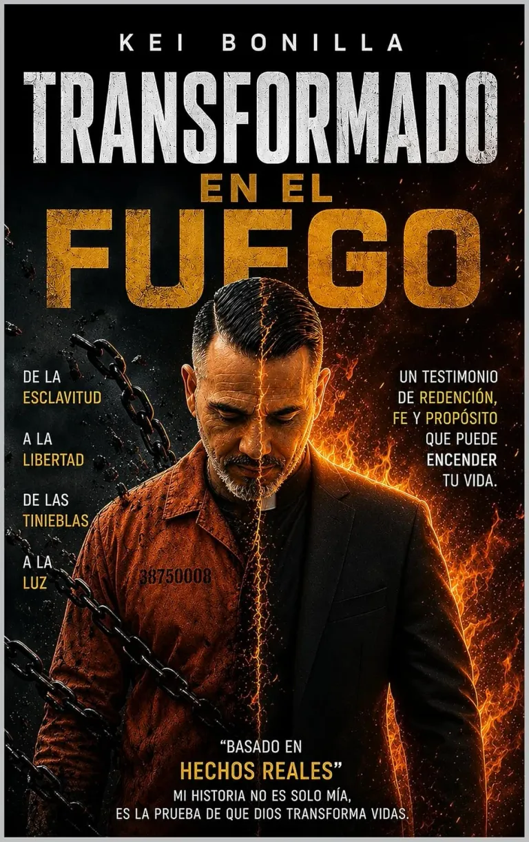Cover of Transformado en el Fuego by Kei Bonilla